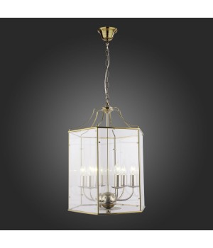 SL228.303.06 Люстра подвесная ST-Luce Бронза/Прозрачный E14 6*40W TERSO-foto9