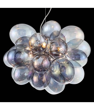 SL432.703.06 Люстра подвесная ST-Luce Хром/Перламутровый G9 6*5W SOSPIRO-foto5