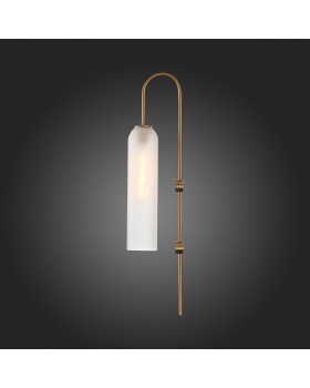 SL1145.351.01 Светильник настенный ST-Luce Латунь/Белый E27 1*60W CALLANA-foto8