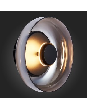 SL6002.401.01 Светильник настенный ST-Luce Черный/Дымчатый LED 1*7W 4000K LAZIO-foto5