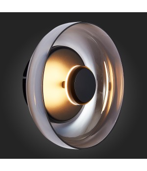 SL6002.401.01 Светильник настенный ST-Luce Черный/Дымчатый LED 1*7W 4000K LAZIO-foto5