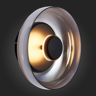 SL6002.401.01 Светильник настенный ST-Luce Черный/Дымчатый LED 1*7W 4000K LAZIO-foto5