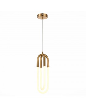 SL1579.303.02 Подвес ST-Luce Латунь/Латунь, Белый LED 2*14W 3000K MOFISTO SL1579.303.02 Подвес ST-Luce Латунь/Латунь, Белый LED 2*14W 3000K MOFISTO