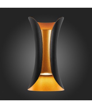 SL1584.401.01 Светильник уличный настенный ST-Luce Черный/Белый,Золотистый,Черный LED 1*12W 4000K COSETTO-foto8