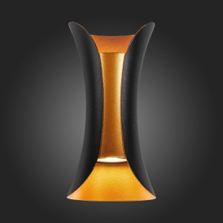 SL1584.401.01 Светильник уличный настенный ST-Luce Черный/Белый,Золотистый,Черный LED 1*12W 4000K COSETTO-foto8