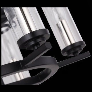 SL334.403.08 Люстра подвесная ST-Luce Черный, Никель/Прозрачный E14 8*60W BICHERO-foto6