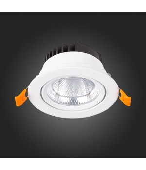 ST211.548.10.24 Св-к встр. Белый LED 1*10W 4000K 750Lm Ra80 24° IP20 D109xH65 220-240V MIRO-foto4