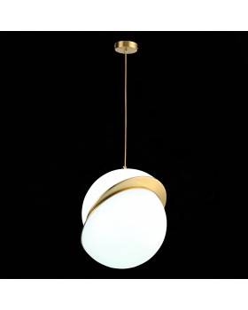 SL1164.333.01 Светильник подвесной ST-Luce Латунь/Белый E27 1*60W LAICO-foto4