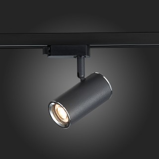 ST301.406.01 Св-к трек. Черный GU10 1*50W  IP20 L104xW54xH111 220V Без ламп CROMI-foto5