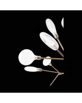 SL411.205.27 Торшер ST-Luce Золото/Прозрачный G4 27*3W RICCARDO-foto4