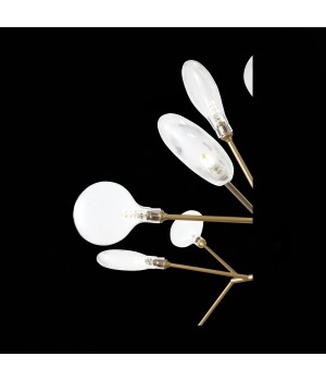 SL411.205.27 Торшер ST-Luce Золото/Прозрачный G4 27*3W RICCARDO-foto4