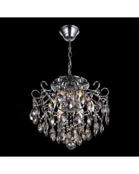 SL846.102.06 Люстра подвесная ST-Luce Темный хром/Тонированный черный E14 6*40W ORECCHINI-foto12