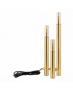 SL1236.204.03 Прикроватная лампа ST-Luce Золотистый/Коньячный, Золотистый G9 3*5W ECLIP-foto2