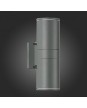 SL561.701.02 Светильник уличный настенный ST-Luce Серый/Серый LED 2*5W 4000K TUBO-foto3