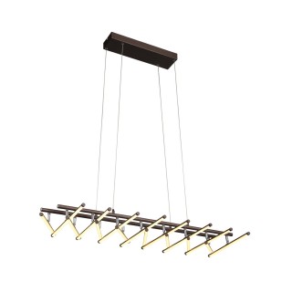 SLD003.303.16 Люстра подвесная ST-Luce Кофейный/Белый LED 16*8W 4000K PIACOD-foto12