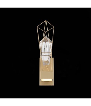 SL815.201.01 Бра ST-Luce Матовое золото/Матовое золото, Прозрачный LED 1*6W 4000K PROGETTO-foto7