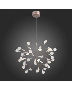 SL379.203.45 Люстра подвесная ST-Luce Медный/Белый LED 45*0,5W 3500K RAFINA-foto3