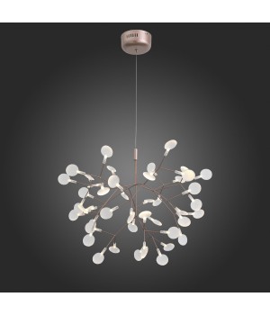 SL379.203.45 Люстра подвесная ST-Luce Медный/Белый LED 45*0,5W 3500K RAFINA-foto3