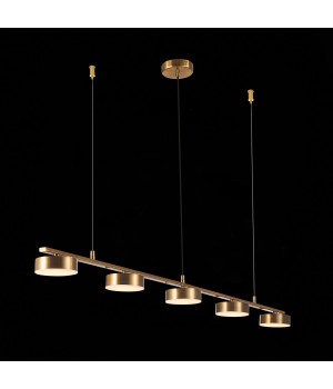 SL6000.303.05 Светильник подвесной ST-Luce Латунь/Латунь LED 5*7W 3000K PANCES-foto6