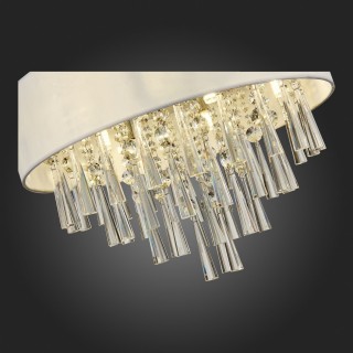 SL1351.502.06 Светильник потолочный ST-Luce Хром/Белый, Прозрачный G9 6*5W MIRIA-foto15