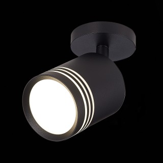 ST101.472.05 Светильник потолочный Черный LED 1*5W 4000K 390Lm Ra>80 120° D68xH140 170-240V CERIONE-foto3