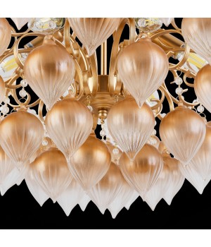 SL659.303.06 Люстра подвесная ST-Luce Золотистый/Золотистый E14 6*40W FRUTTI-foto6