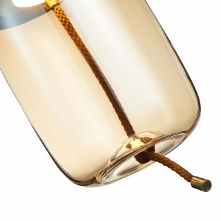 SL6108.323.01 Люстра подвесная ST-Luce Бронза/Янтарный LED 1*10W 3000K OZZIO-foto3