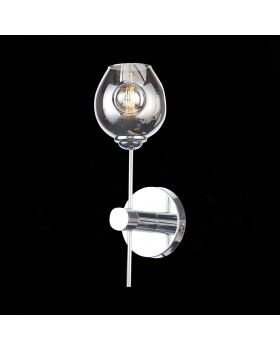 SL1500.101.01 Светильник настенный ST-Luce Хром/Дымчатый E14 1*40W FOVIA-foto4