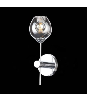 SL1500.101.01 Светильник настенный ST-Luce Хром/Дымчатый E14 1*40W FOVIA-foto4
