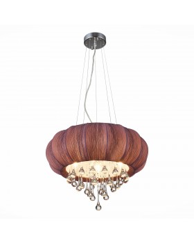 SL350.093.05 Люстра подвесная ST-Luce Хром/Фиолетовый E14 5*40W PREFERITA-foto2