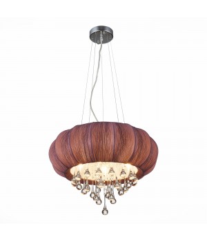 SL350.093.05 Люстра подвесная ST-Luce Хром/Фиолетовый E14 5*40W PREFERITA-foto2