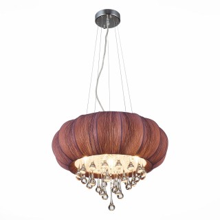 SL350.093.05 Люстра подвесная ST-Luce Хром/Фиолетовый E14 5*40W PREFERITA-foto2