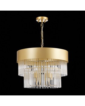 SL1225.203.06 Люстра подвесная ST-Luce Золотистый/Золотистый, Прозрачный E14 6*40W CONTATTO-foto8