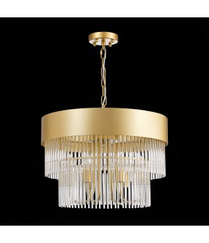 SL1225.203.06 Люстра подвесная ST-Luce Золотистый/Золотистый, Прозрачный E14 6*40W CONTATTO-foto8