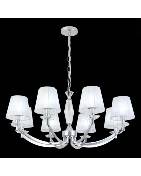 SL1756.103.08 Светильник подвесной ST-Luce Хром/Светло-серый E14 8*40W BELLO-foto9