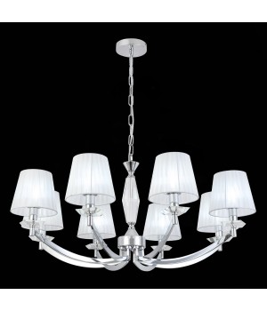 SL1756.103.08 Светильник подвесной ST-Luce Хром/Светло-серый E14 8*40W BELLO-foto9