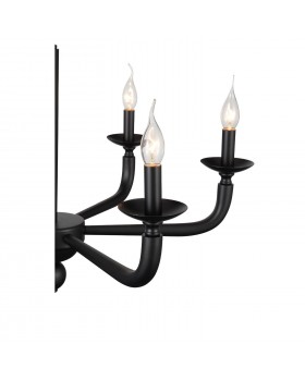 SL1114.403.06 Люстра подвесная ST-Luce Черный E14 6*40W FORTEZA-foto10