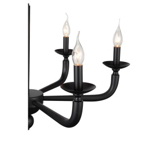 SL1114.403.06 Люстра подвесная ST-Luce Черный E14 6*40W FORTEZA-foto10