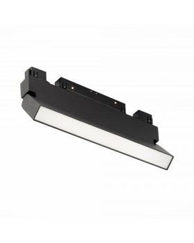 ST363.436.12 Магнитный трековый светильник Черный LED 1*12W 3000K 720Lm Ra>80 120 IP20 L219xW22xH108 48V STAMI-foto3