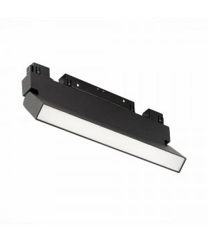 ST363.436.12 Магнитный трековый светильник Черный LED 1*12W 3000K 720Lm Ra>80 120 IP20 L219xW22xH108 48V STAMI-foto3