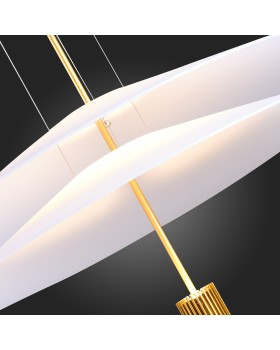 SL6101.203.01 Люстра подвесная ST-Luce Золотистый/Белый LED 1*10W 3000K Isola-foto9