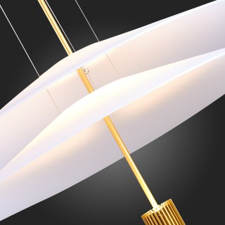 SL6101.203.01 Люстра подвесная ST-Luce Золотистый/Белый LED 1*10W 3000K Isola-foto9