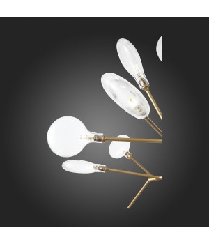 SL411.205.27 Торшер ST-Luce Золото/Прозрачный G4 27*3W RICCARDO-foto6