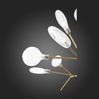 SL411.205.27 Торшер ST-Luce Золото/Прозрачный G4 27*3W RICCARDO-foto6