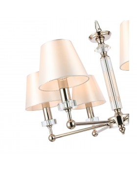 SL1755.153.06 Люстра подвесная ST-Luce Никель/Белый E14 6*40W VIORE-foto3