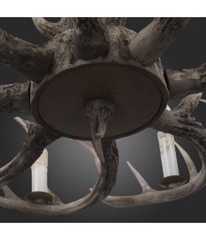 SL154.703.08 Люстра подвесная ST-Luce Серый E14 8*40W CORNA-foto10