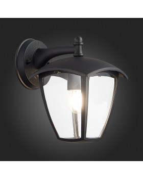 SL081.411.01 Светильник уличный настенный ST-Luce Черный/Черный, Прозрачный E27 1*40W SIVINO-foto7