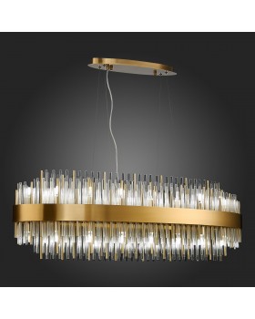 SL1158.303.32 Люстра подвесная ST-Luce Латунь/Латунь, Прозрачный G9 32*5W NITIDO-foto3