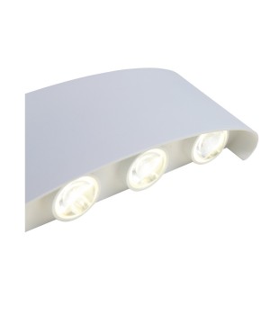 SL089.501.08 Светильник уличный настенный ST-Luce Белый кварцевый LED 8*1W 4000K BISELLO-foto14