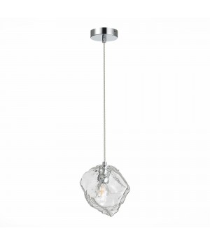 SL1175.103.01 Подвес ST-Luce хром/прозрачный E14 1*40W Portici-foto2